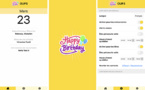 iPhone • N'oubliez plus anniversaires et fêtes de vos proches grâce à l'application Oups iPhone • N'oubliez plus anniversaires et fêtes de vos proches grâce à l'application Oups