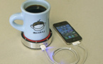 Rechargez votre iPhone grâce à votre café
