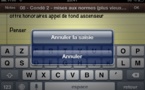 Secouer pour annuler sur iPhone, iPad et iPod touch