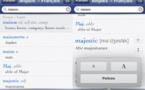 Adoptez le dictionnaire Robert et Collins sur iPhone