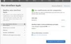 Changer l'adresse e-mail de votre identifiant Apple