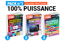 PACK n°1 : 100% Puissance (3 guides pratiques Compétence Mac)