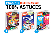 PACK n°2 : 100% Astuces (3 guides pratiques Compétence Mac)