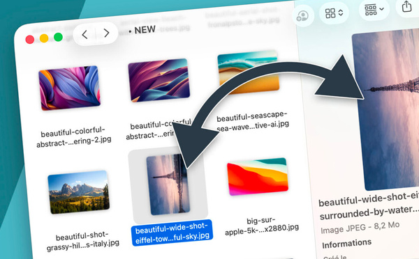 Astuce macOS : faites pivoter des images directement depuis le Finder