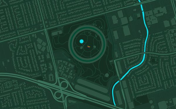 Fun • Apple Park : les dessous du campus d'Apple en version topographique