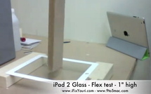 La vitre de l'iPad 2 est-elle solide ?