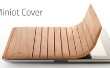 iPad 2, une smart cover en bois