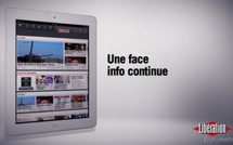 Le journal Libération sur iPad