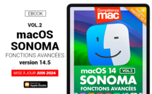 macOS 14 Sonoma vol.2 : Fonctions avancées (ebook) MISE À JOUR : macOS 14.5 macOS 14 Sonoma vol.2 : Fonctions avancées (ebook) MISE À JOUR : macOS 14.5