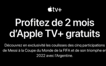 GRATUIT • Essayez gratuitement le service Apple TV+ pendant 2 mois